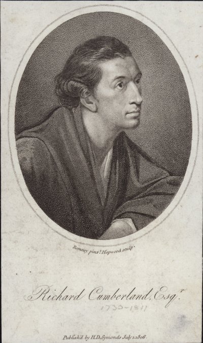 Richard Cumberland tekijältä George Romney