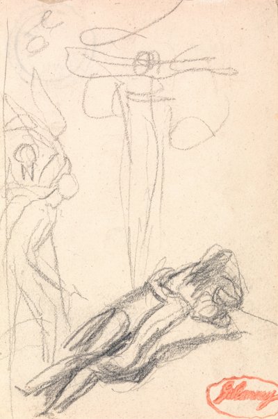 Saatana yllättyi Eevan korvasta tekijältä George Romney