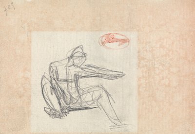 Istuva hahmo tekijältä George Romney