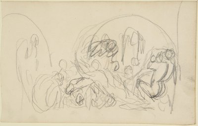 Luonnos Howardin vankilavierailuista tekijältä George Romney