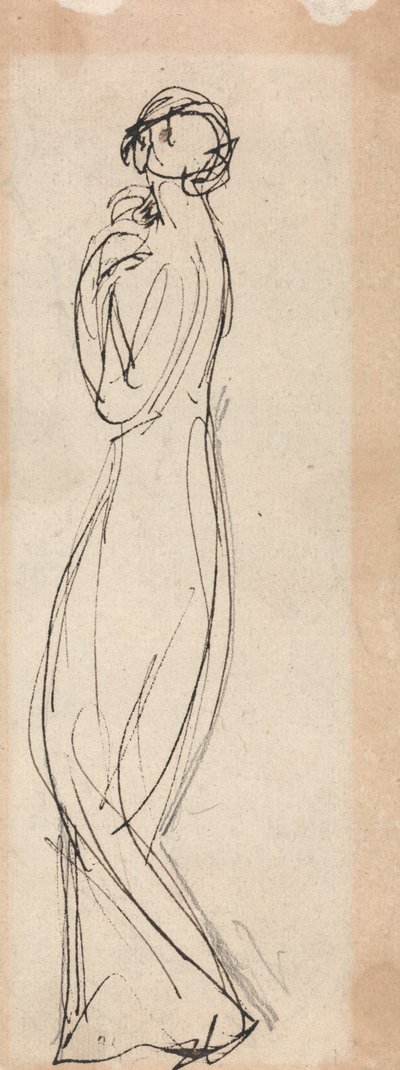 Seisova naishahmo tekijältä George Romney