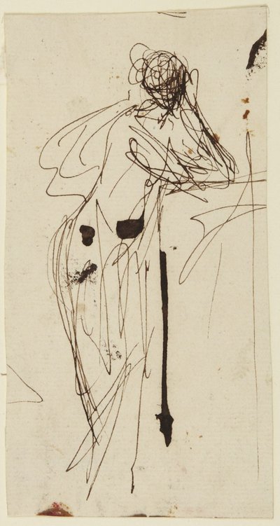 Seisova naishahmo tekijältä George Romney