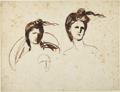 Tutkimuksia naisen päästä tekijältä George Romney