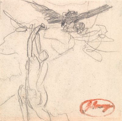 Luonnos teokseen ”Kesäyön unelma” tekijältä George Romney