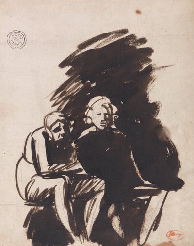 Tutkimus kahdesta hahmosta tekijältä George Romney