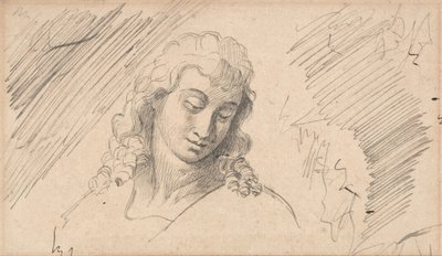 Nuoren miehen pään tutkimus tekijältä George Romney