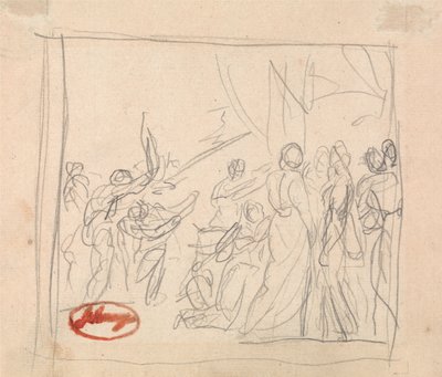 Krokettiottelu meni pieleen tekijältä George Romney