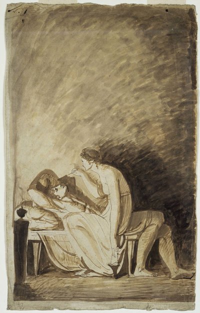 Maalaustaiteen alkuperä tekijältä George Romney