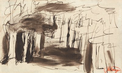 Metsämaisema tekijältä George Romney