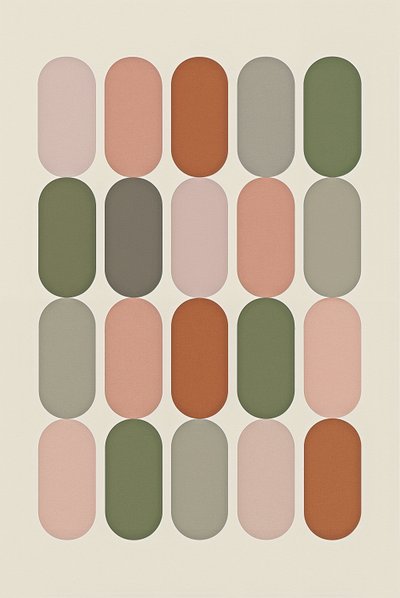 Yhdenmukaistettu polku, 2025 (akryyli kankaalle) tekijältä George Rosaly