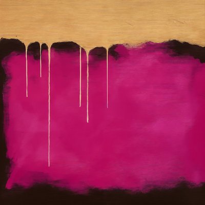 Kun seinät murtuvat, 2025 (akryyli kankaalle) tekijältä George Rosaly