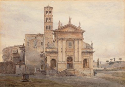 Pyhän Francesca Romanan basilika, Rooma tekijältä George Samuel Elgood
