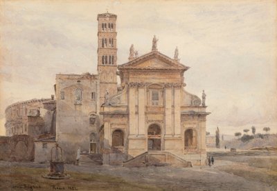 Pyhän Francesca Romanan basilika, Rooma tekijältä George Samuel Elgood