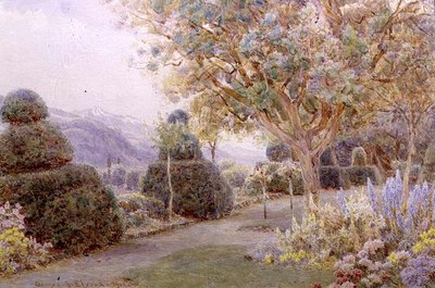 Chateau de la Cour, Rhônen laakso tekijältä George Samuel Elgood