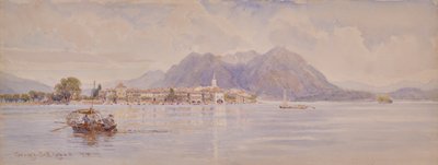 Isola dei Pescatori, Maggiore-järvi tekijältä George Samuel Elgood