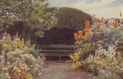 Ramscliffe, Orange Lilies ja Monkshood tekijältä George Samuel Elgood