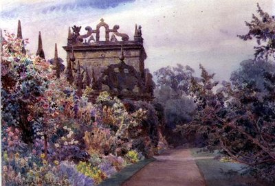 The Forecourt, Hardwick Hall, Derbyshire tekijältä George Samuel Elgood