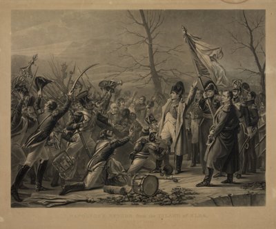 Napoleon palaa Elban saarelta 7. maaliskuuta 1815 tekijältä George Sanders