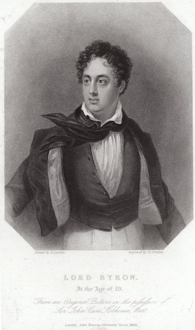 Lord Byronin muotokuva tekijältä George Sanders