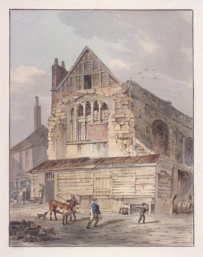 Leadenhall Chapel, Lontoo, 1810 tekijältä George Shepherd