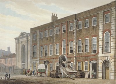 Portugal Street, Westminster, Lontoo, 1811 tekijältä George Shepherd