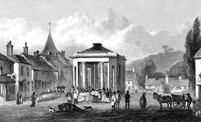 Westerham, Kent, kaiverrus H. Adlard, 1832 tekijältä George Shepherd