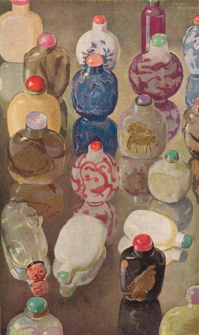 Kiinalaiset nuuskapullot, 1923. tekijältä George Sheringham