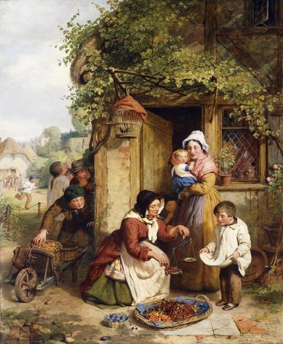 Kirsikkamyyjä, 1856 tekijältä George Smith