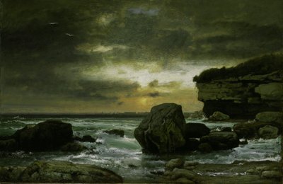 Marine, n. 1874-75 tekijältä George Snr. Inness
