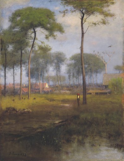 Early Morning, Tarpon Springs, 1892 tekijältä George Snr. Inness