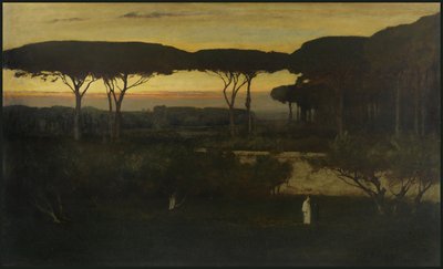 Munkki, 1873 tekijältä George Snr. Inness