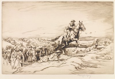 ?2nd Lancers Epehyssä 1. joulukuuta 1917. tekijältä George Soper