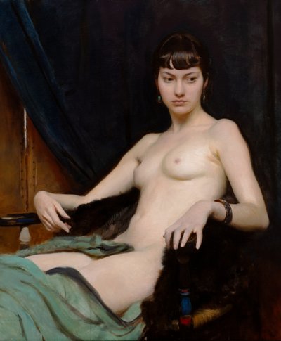 Tutkimus (öljy kankaalle) tekijältä George Spencer Watson