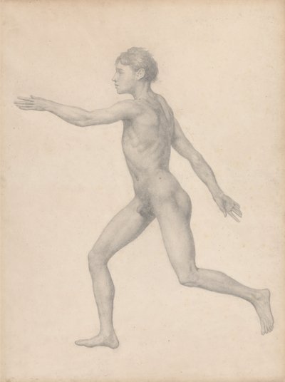 Figura Humana, Vista Lateral, Não Dissecada (Estudo Concluído para a Tabela VIII) finlandês tekijältä George Stubbs