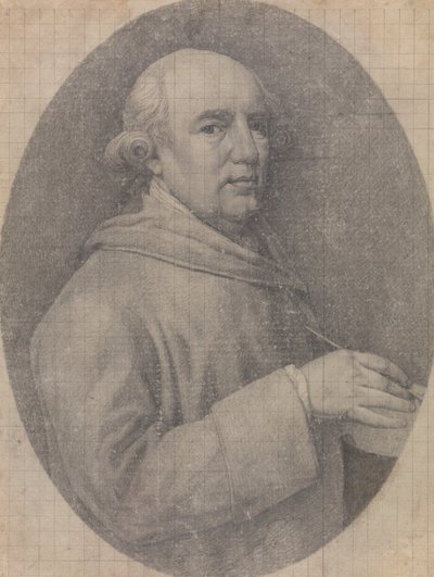 Tutkimus omakuvaa varten emalissa tekijältä George Stubbs