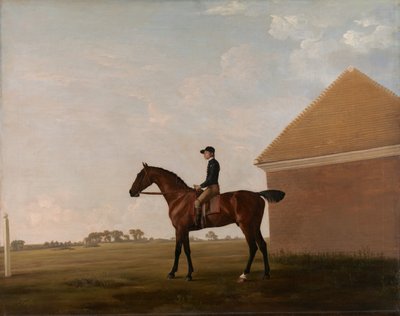 Turf, Jockey ylös, Newmarketissa, n. 1766. tekijältä George Stubbs