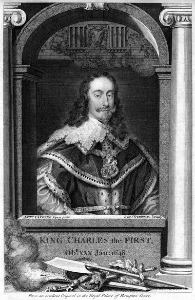 Charles I Englannista. tekijältä George Vertue