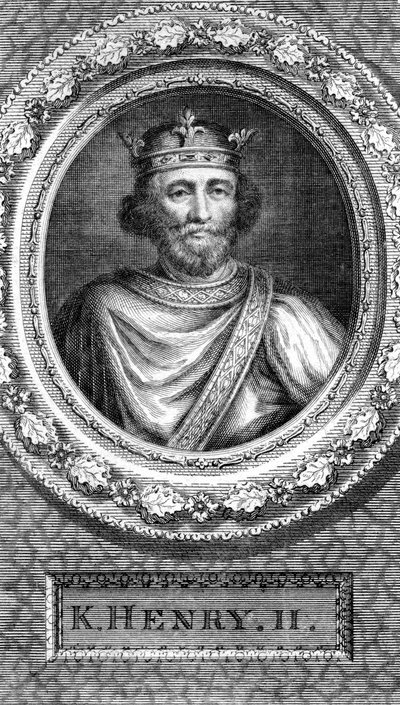 Henrik II, Englannin kuningas. tekijältä George Vertue