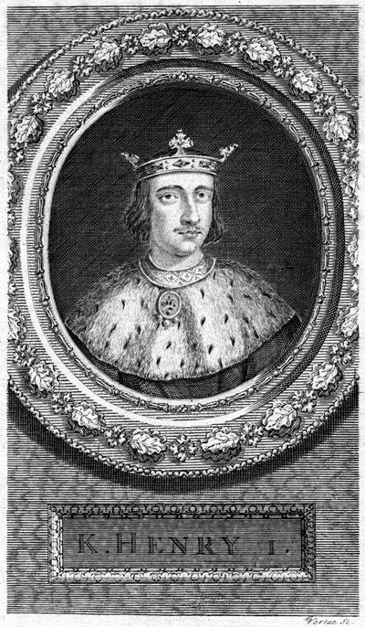 Henrik I, Englannin kuningas. tekijältä George Vertue