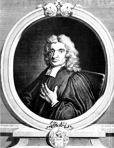 John Flamsteed, englantilainen tähtitieteilijä ja pappi, 1712 1725 tekijältä George Vertue