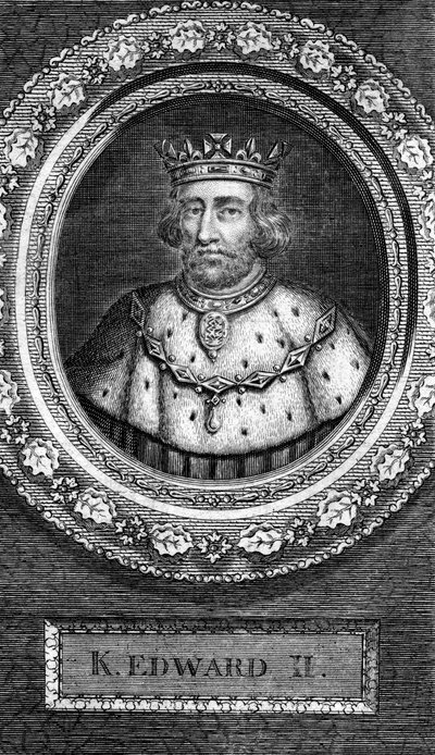 Englannin kuningas Edward II, 1700-luku. tekijältä George Vertue