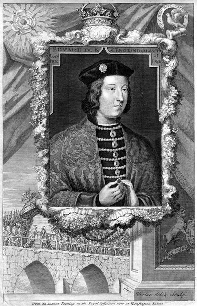 Englannin kuningas Edward IV. tekijältä George Vertue