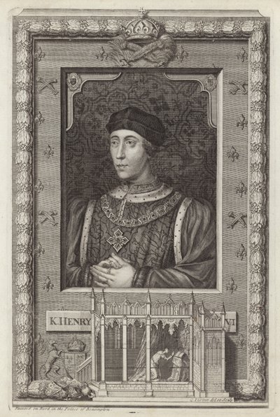 Kuningas Henrik VI (kaiverrus) tekijältä George Vertue