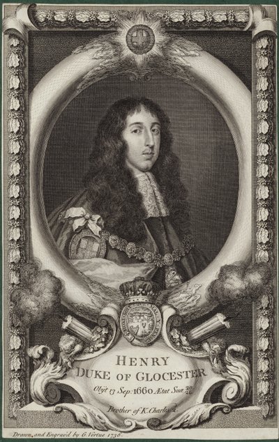 Henry Stuartin, Gloucesterin herttuan muotokuva tekijältä George Vertue