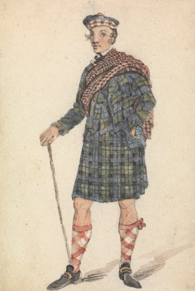 George-setä Highland Paimenen mekossa tekijältä George Walker