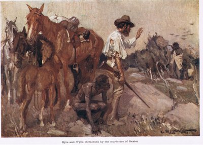 Eyre ja Wylie uhkasivat tekijältä George Washington Lambert
