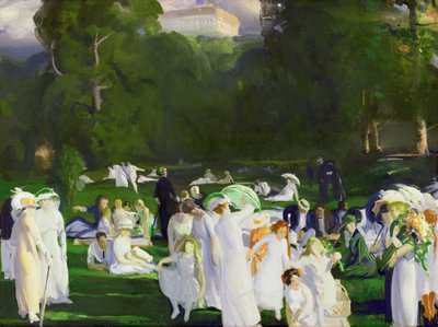 Huonekalut ja erilaiset esineet 1100- ja 1300-luvuilta tekijältä George Wesley Bellows
