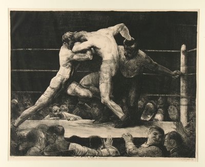 Hirvieläin Sharkeyssa tekijältä George Wesley Bellows