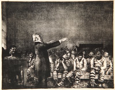 Siunaus Georgiassa, 1916 tekijältä George Wesley Bellows