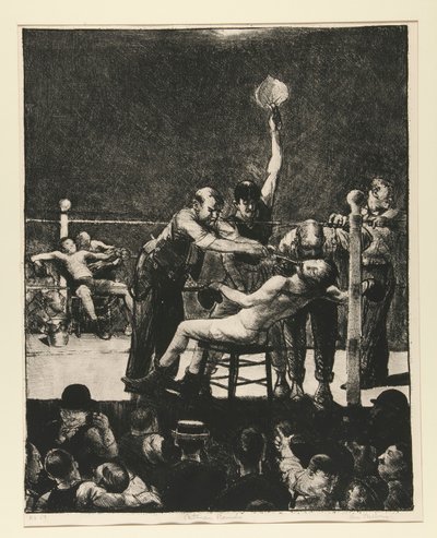 Kierroksen nro 1 välissä tekijältä George Wesley Bellows